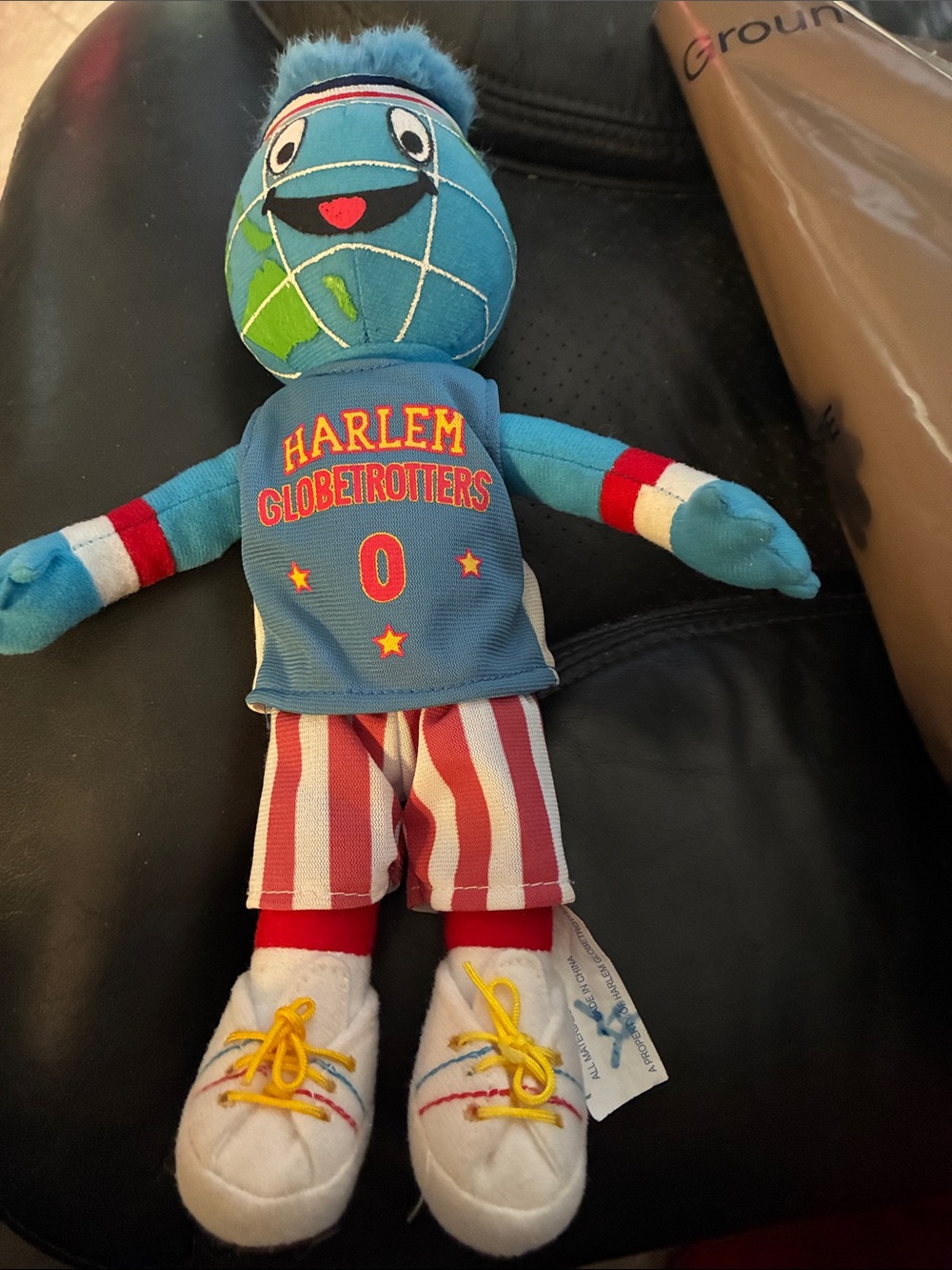 Vintage Harlem Globetrotters plush